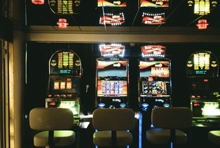 Slot Machines in a Casino